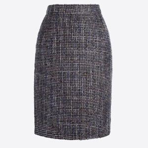 J. Crew Tweed Pencil Skirt